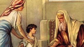 Fulfilling-her-vow-Hannah-hands-her-son-Samuel-to-Eli-the-High-Priest